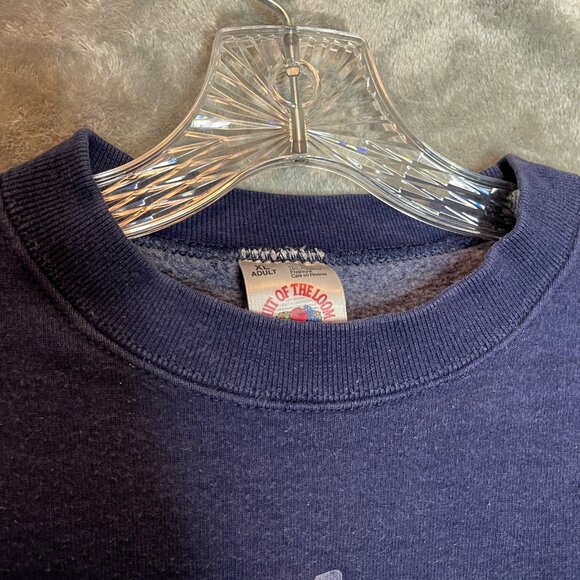 Classic 90s Men Indiana Stepdad Heavyweight Super Cotton Crewneck Sweatshirt XL - Picture 6 of 11